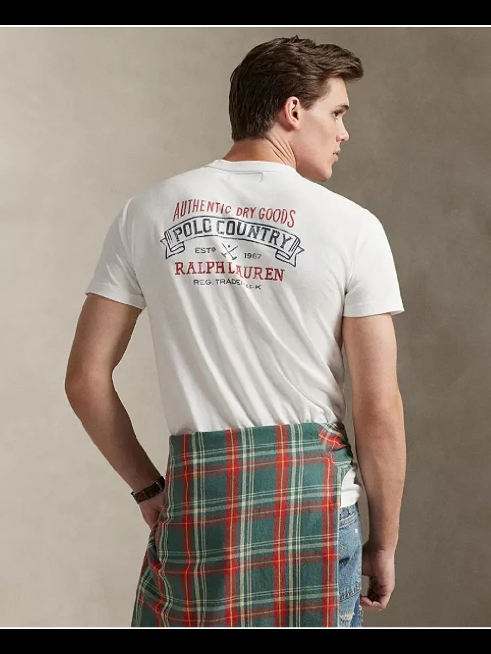 Polo Ralph Lauren Men's Classic-Fit Polo Country T-Shirt Size XL Color White